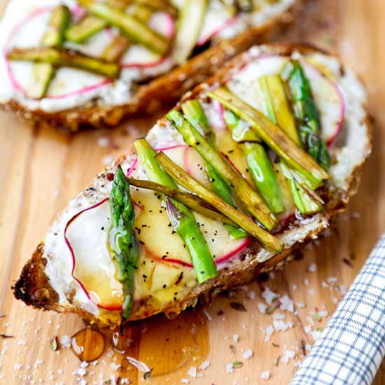 Breakfast Ricotta Toast