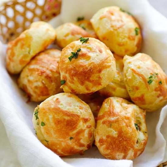 Cheese Puffs (Gougeres)
