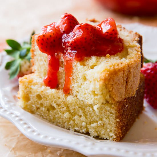 Browned Butter Pound Cake