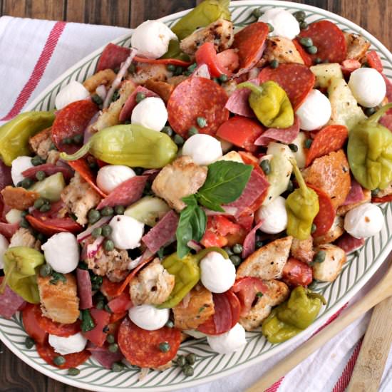 Antipasto Panzanella Salad