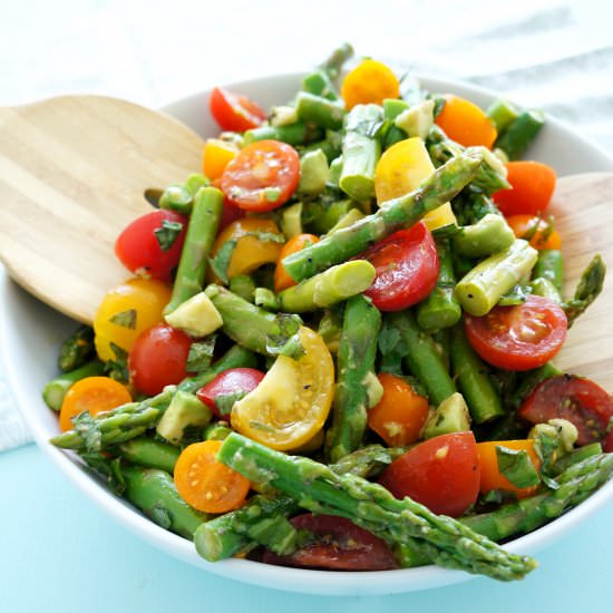 Asparagus & Tomato Salad