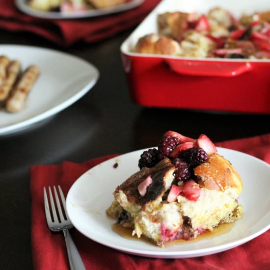 Berry French Toast Casserole