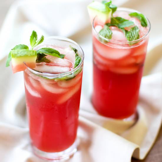 Watermelon Mint Juleps