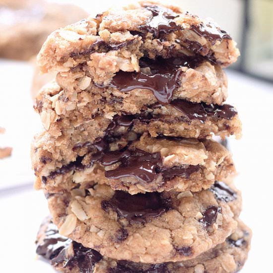 No-Butter Oatmeal CC Cookies
