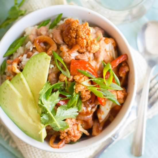 Mexican Barbecue Veggie Bowls