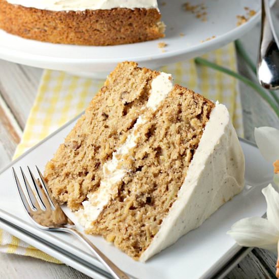 Parsnip-Ginger Layer Cake