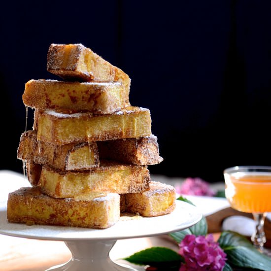Churros French Toast Stack