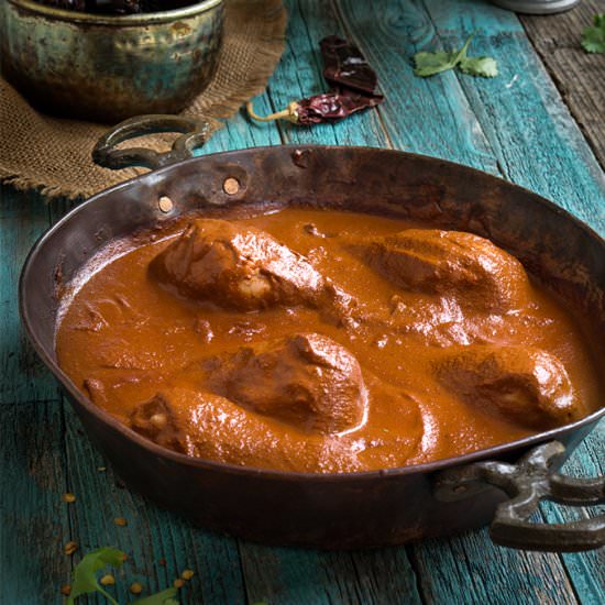 Chocolate Hazelnut Chicken Mole