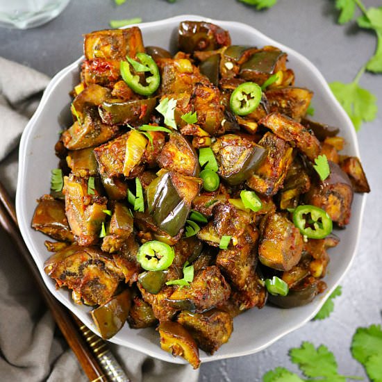 Spiced Eggplant