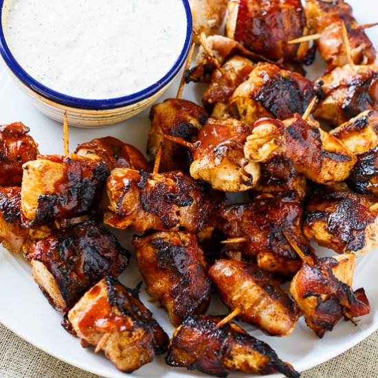BBQ Bacon Chicken Bites