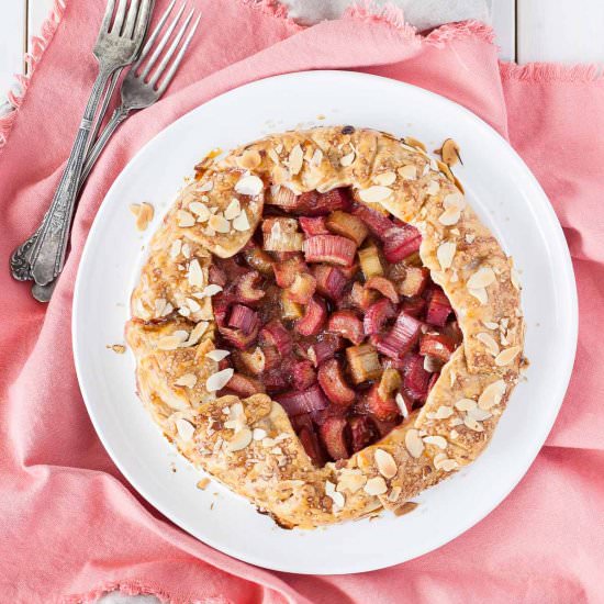 Rhubarb Galette