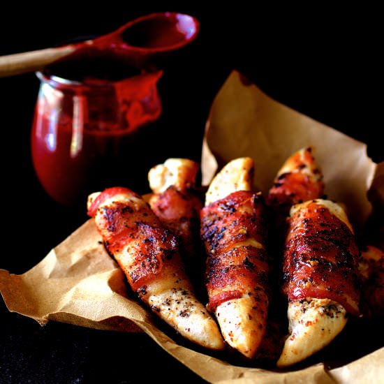Bacon-Wrapped Chicken Tenders