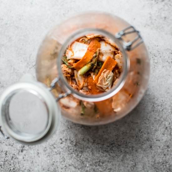 30 Minute Kimchi & Vegan Fish Sauce