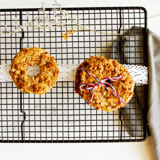 Apple Crumble Donut