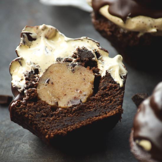 Chocolate Chip Cookie Dough Stuffed