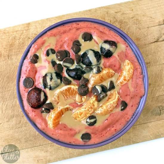 Cherry Orange Smoothie Bowl