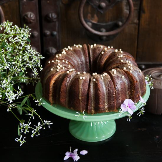 Earl Grey Banana Cake