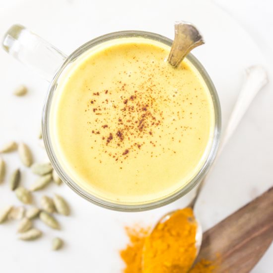Turmeric Milk Latte