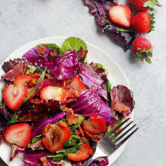 Hot Spinach Salad
