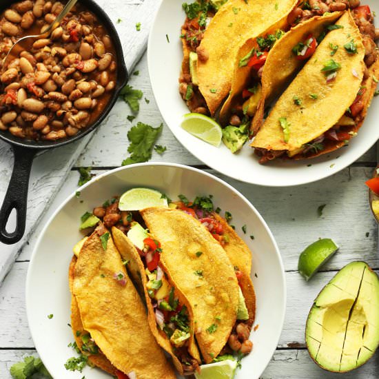 Crispy Baked Tacos Pineapple Salsa