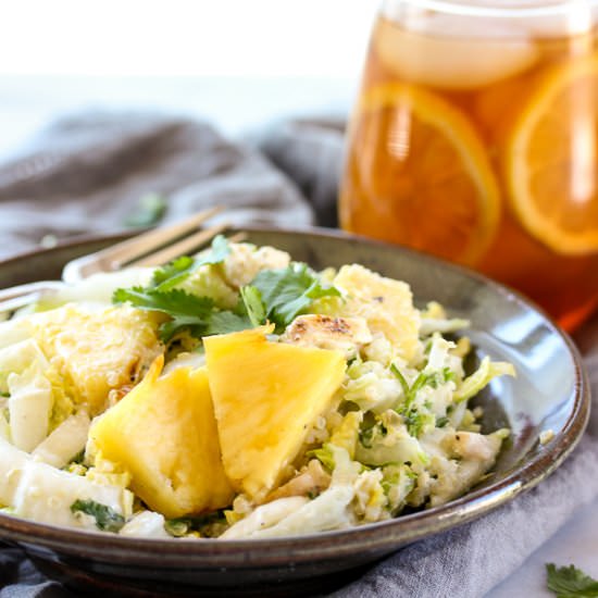 Pineapple, Chicken Quinoa Salad