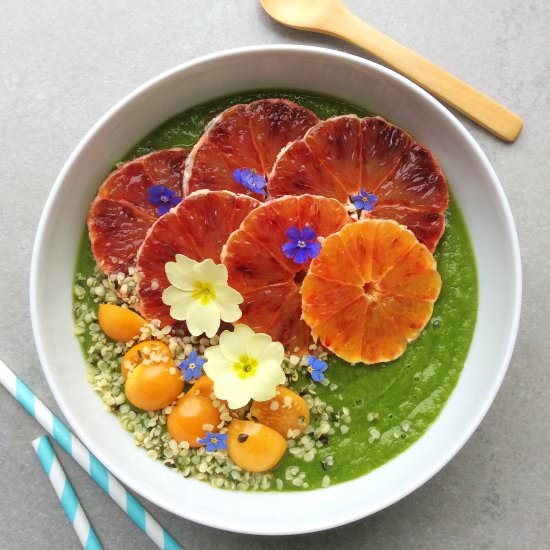Matcha Maca Mint Smoothie Bowl