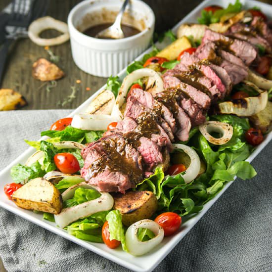 Steak and Potato Salad