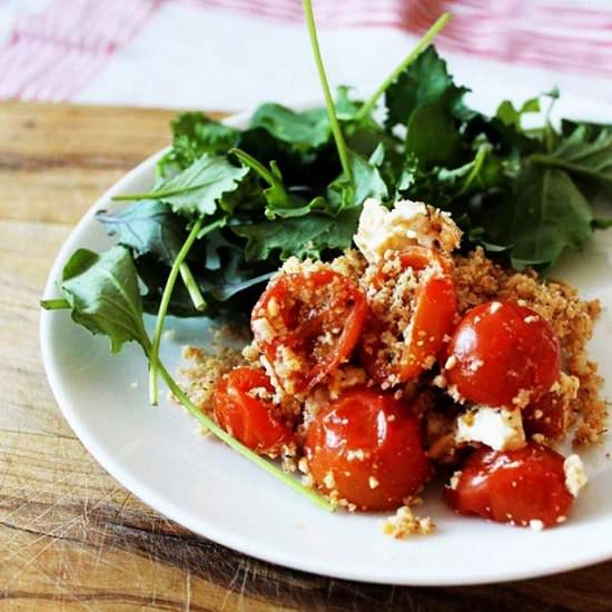 Tomato & Feta Crumble