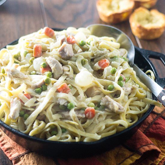Chicken Pot Pie Pasta