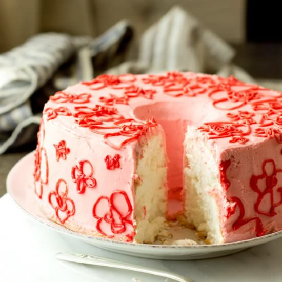 Angel Food with Buttercream