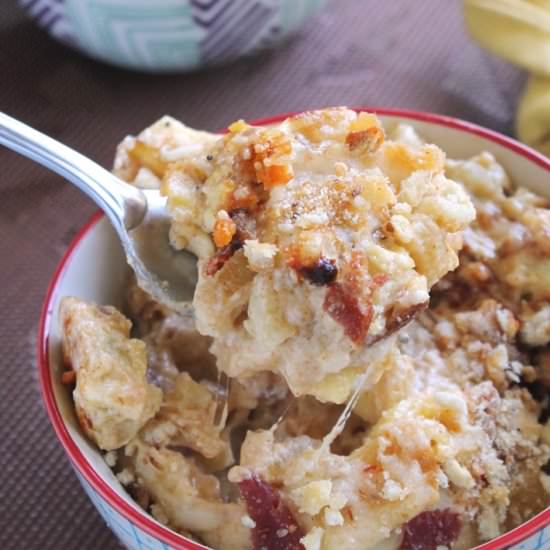Breakfast Mac & Cheese