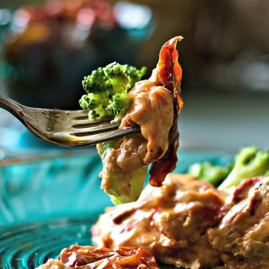 Roasted Pepper Cheese Fondue Sauce