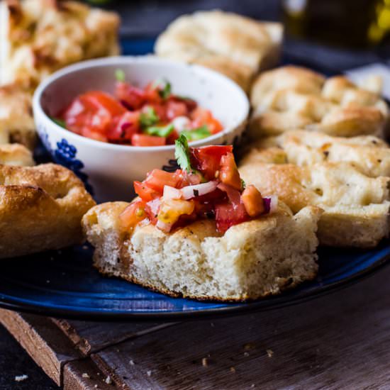 Goat Cheese Bruschetta