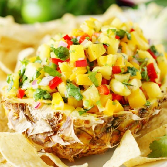 Peach-Pineapple Salsa