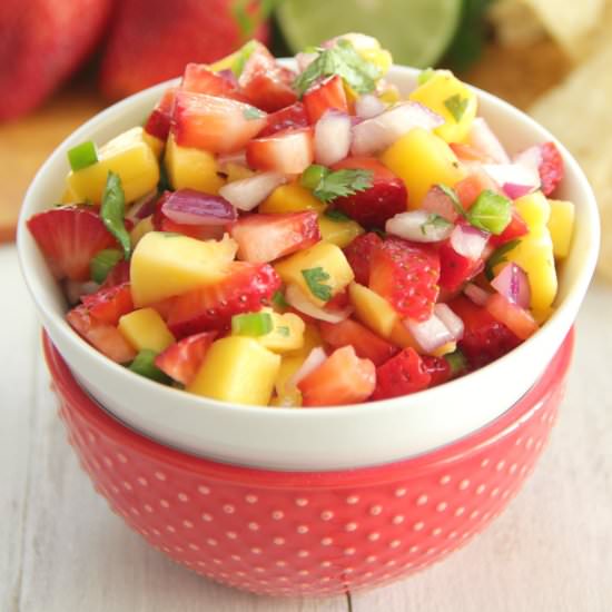 Strawberry Mango Salsa