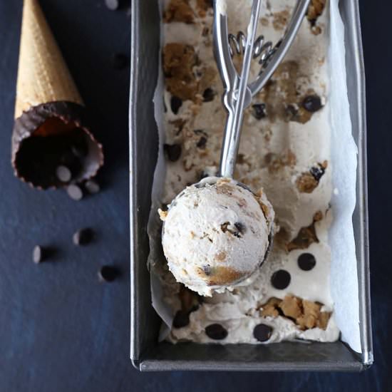 Vegan Cookie Dough Ice Cream