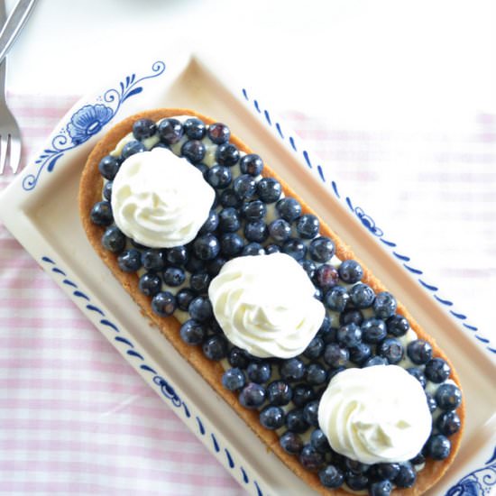 Blueberry Frangipane Tart