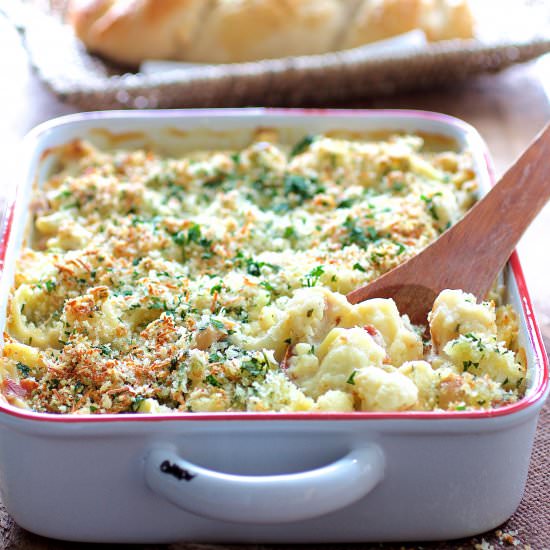 Orecchiette w/ Cauliflower Bacon