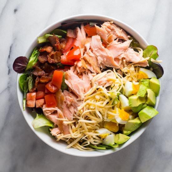 Smoked Salmon Cobb Salad