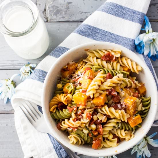 Habanero Sweet Potato Pasta
