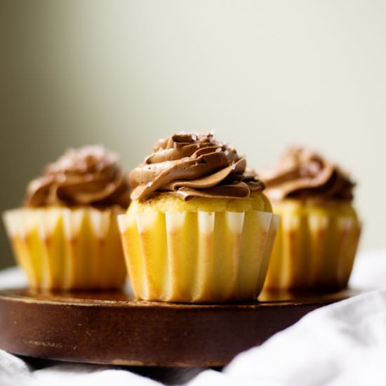 White Wine Cupcakes