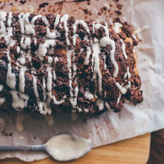 Lavender & Dark Chocolate Babka
