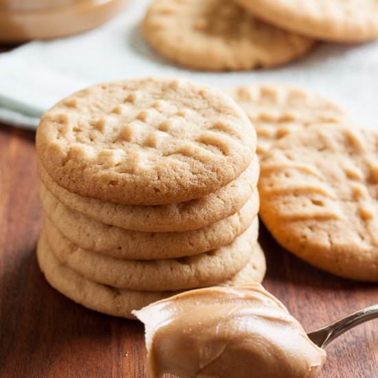 Chewy Peanut Butter Cookies