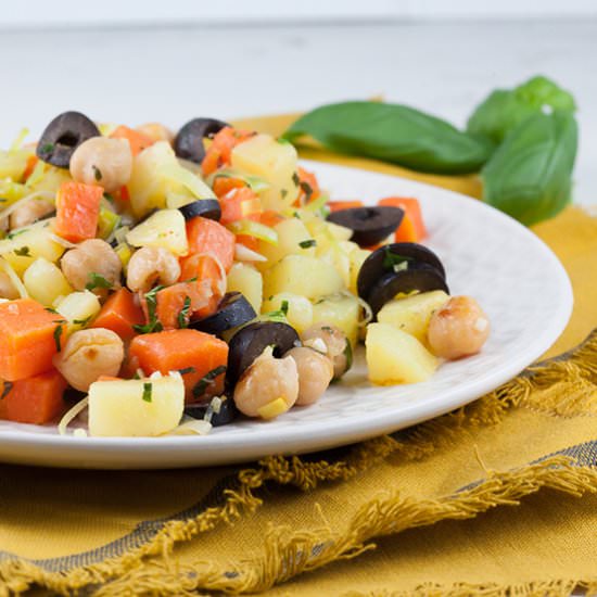 One-Pot Chickpeas & Veggies