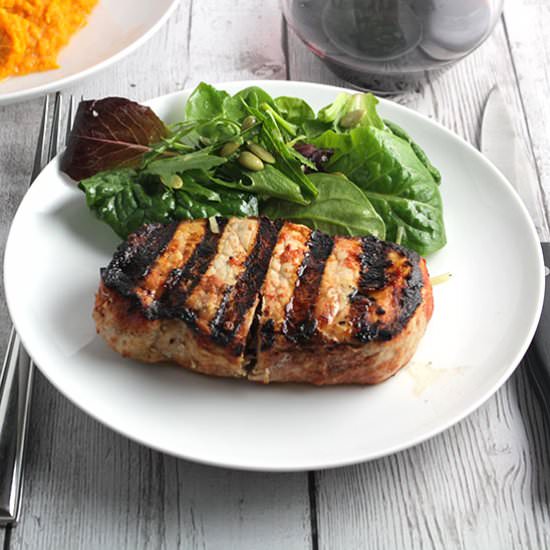Grilled Chipotle Pork Chops