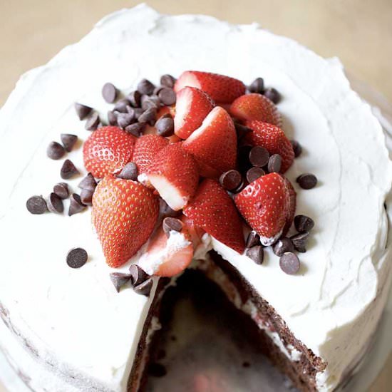 Chocolate Strawberry Cake