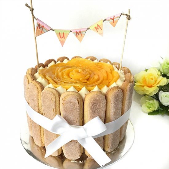 Mango Mousse Cake