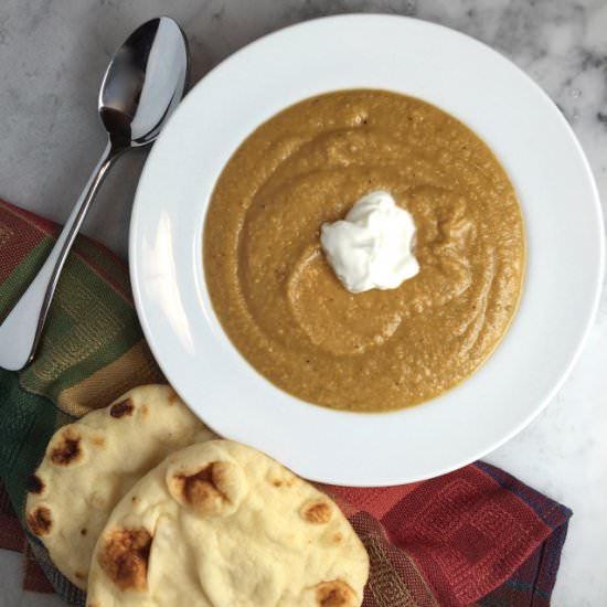 Spiced Red Lentil Soup