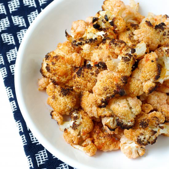 Easy Buffalo Cauliflower