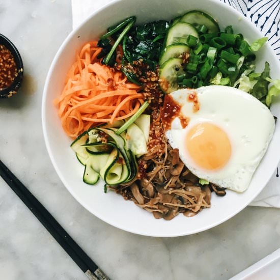 Vegetarian Bibimbap